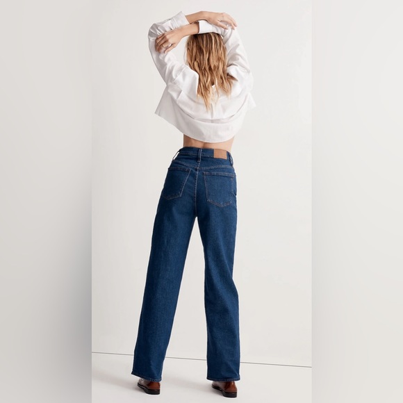 Madewell The Perfect Vintage Wide-Leg Jean in Fairdale Wash - Picture 2 of 12